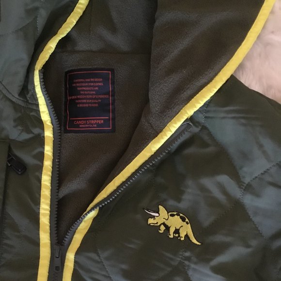 Candystripper Dinosaur Jacket OS new - Picture 3 of 3